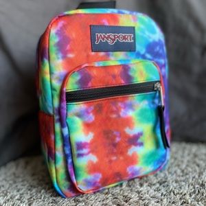 Jansport lunch pale, rainbow wash!